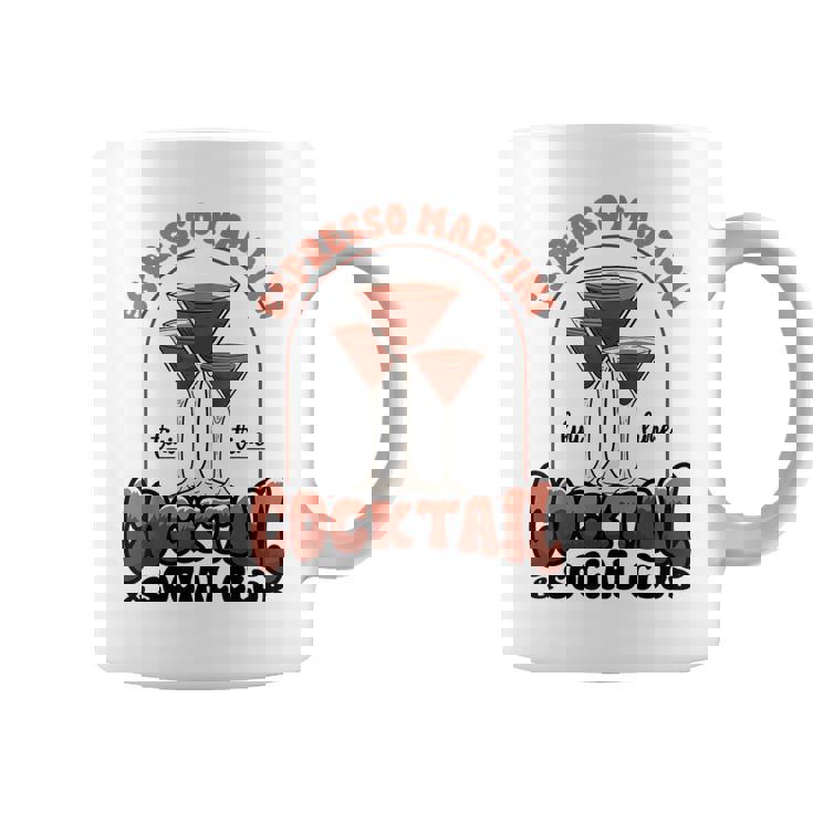 エスプレッソ・マティーニ・ソーシャル・クラブ・ウォッカ・コーヒー・ラバー・カクテル コーヒーマグ