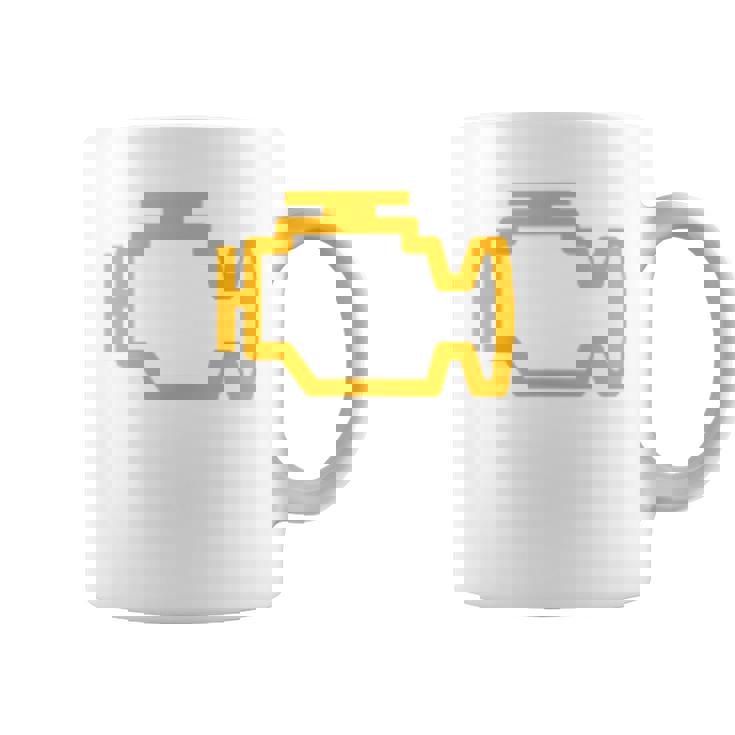 エンジンをチェック コーヒーマグ