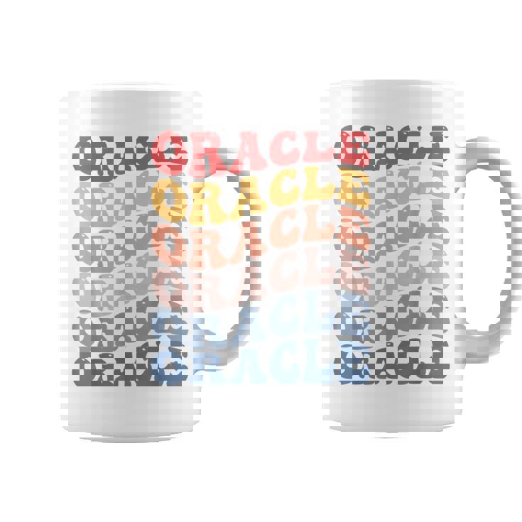 オラクル・グルーヴィー・レトロ コーヒーマグ