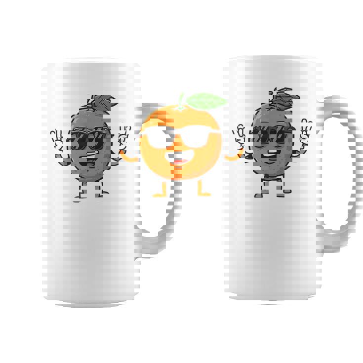 オレンジ 面白い 人間 クール シェード 腕 脚 夏 太陽 コーヒーマグ