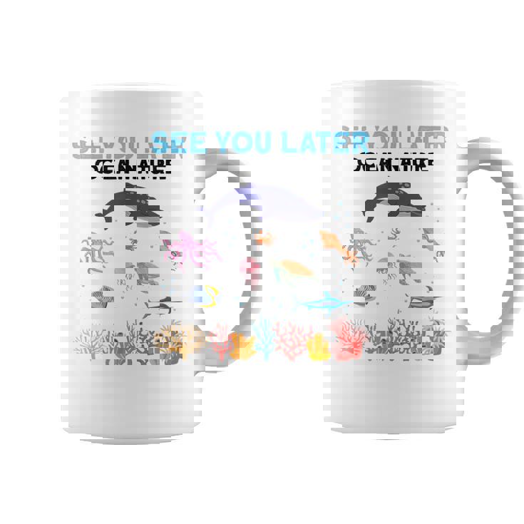 オーシャンネイチャー 未来の海洋生物学者 科学者 コーヒーマグ