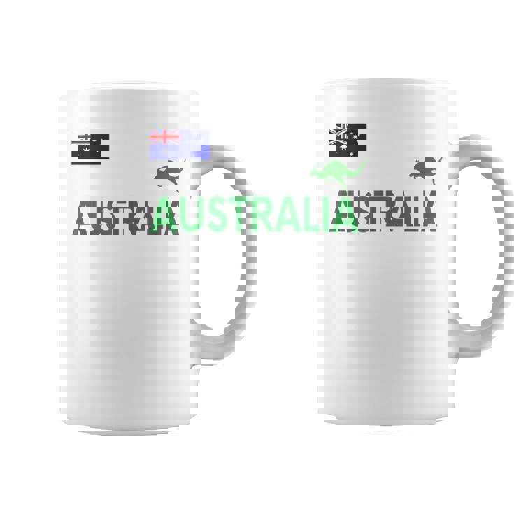 オーストラリア 国旗 カンガルー サッカー ラグビー フットボール 水泳 応援 コーヒーマグ