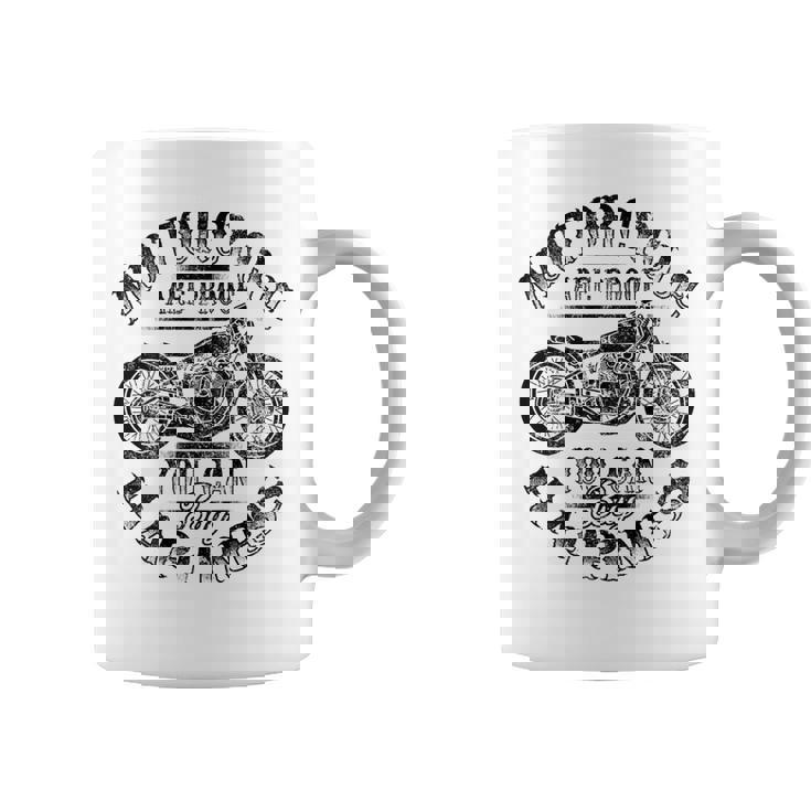 バックプリント オートバイ ファン シンプル バイカー エッジールック グラフィック コーヒーマグ