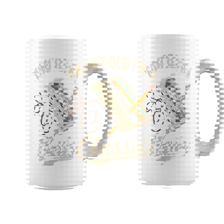 カセットテープ クラシック レトロ ヴィンテージ 70年代 80年代 90年代音楽 長袖tシャツ コーヒーマグ