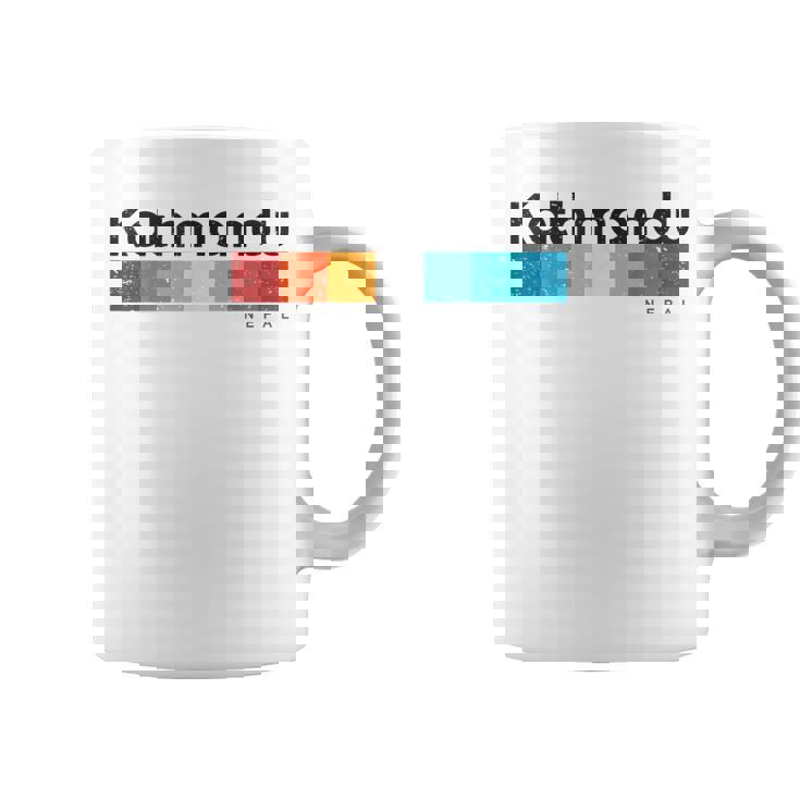 カトマンズ ネパール レトロスタイル ビンテージデザイン コーヒーマグ