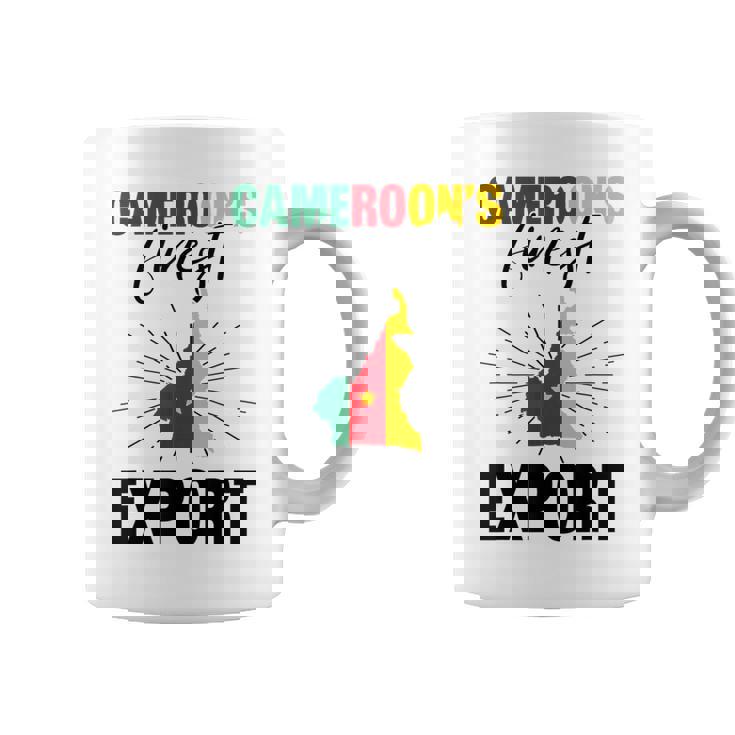 カメルーンの国旗 カメルーン語 コーヒーマグ