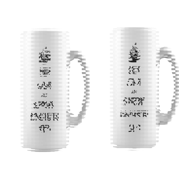 キープ・カーム、マンチェスター・シティ コーヒーマグ