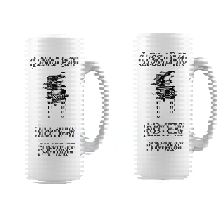 クラシックピアノ コーヒーマグ