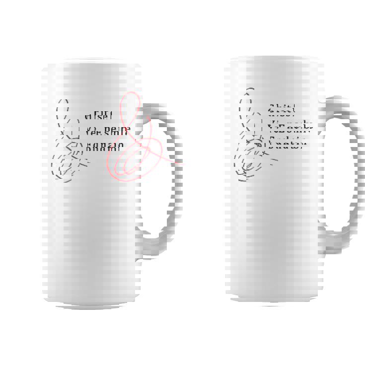 クリステル財団オフィシャルロゴ コーヒーマグ