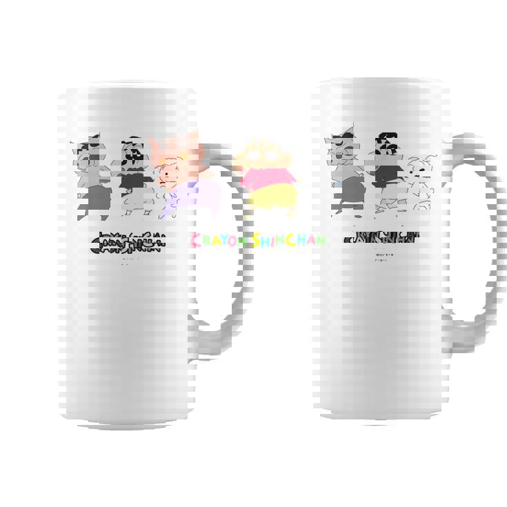 クレヨンしんちゃん 振り向き「ぶりぶり＆しんちゃん＆シロ」 コーヒーマグ