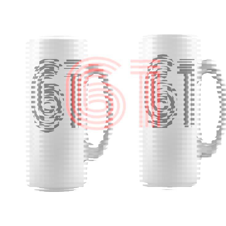 クールレトロライティングジャージ、背番号61 1961 コーヒーマグ