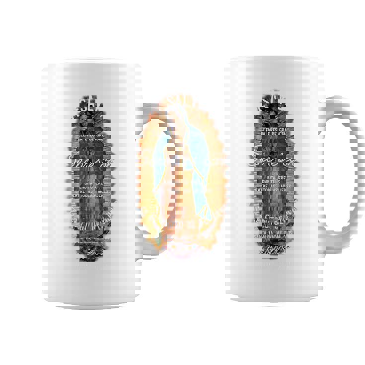 グアダルーペの聖母 カトリック アヴェ・マリア スペイン語 ヘイルマリア 長袖tシャツ コーヒーマグ