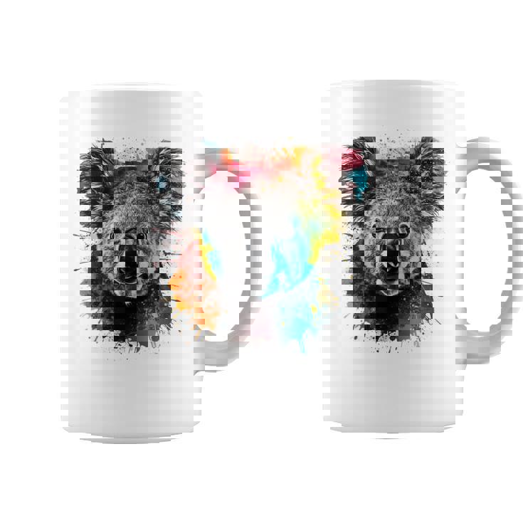 コアラ アートワーク カラフル アートアニマル コアラ コーヒーマグ