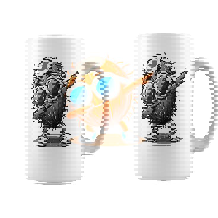 ココナッツダビングサングラス おもしろダンス 男の子 女の子 キッズ 長袖tシャツ コーヒーマグ