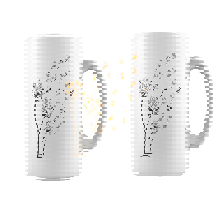 コーギー フラワー フライ タンポポ 面白い かわいい 犬好き ウェルシュ コーギー コーヒーマグ