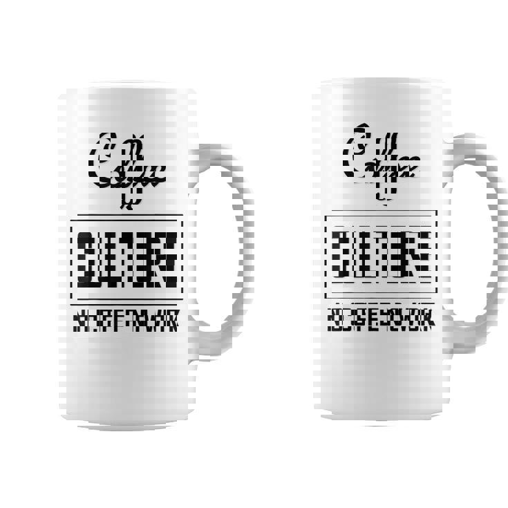 コーヒー文化 コーヒーなし 仕事なし コーヒーマグ