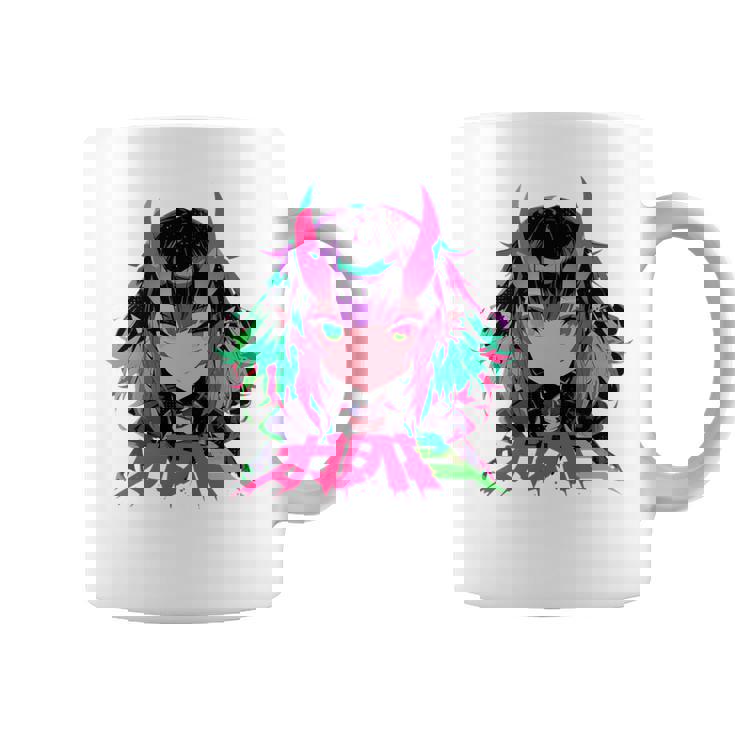 ゴシック アニメ 鬼 わいふ かわいい 日本 漫画 ヴェーパーウェア レトロ 長袖tシャツ コーヒーマグ