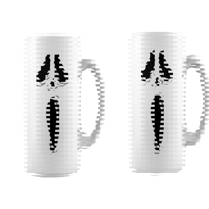 ゴーストスクリームフェイス ハロウィン ゴーストスクリームフェイス ハロウィン コーヒーマグ