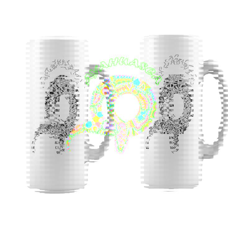 サイケデリック Dmt アヤワスカの蛇 スピリチュアルな神聖幾何学。 長袖tシャツ コーヒーマグ