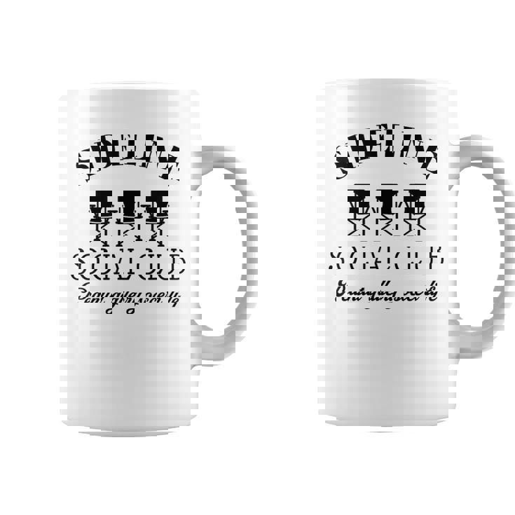 サイドライン ソーシャルクラブ ピーナッツギャラリー サッカーライフ おもしろサッカー コーヒーマグ