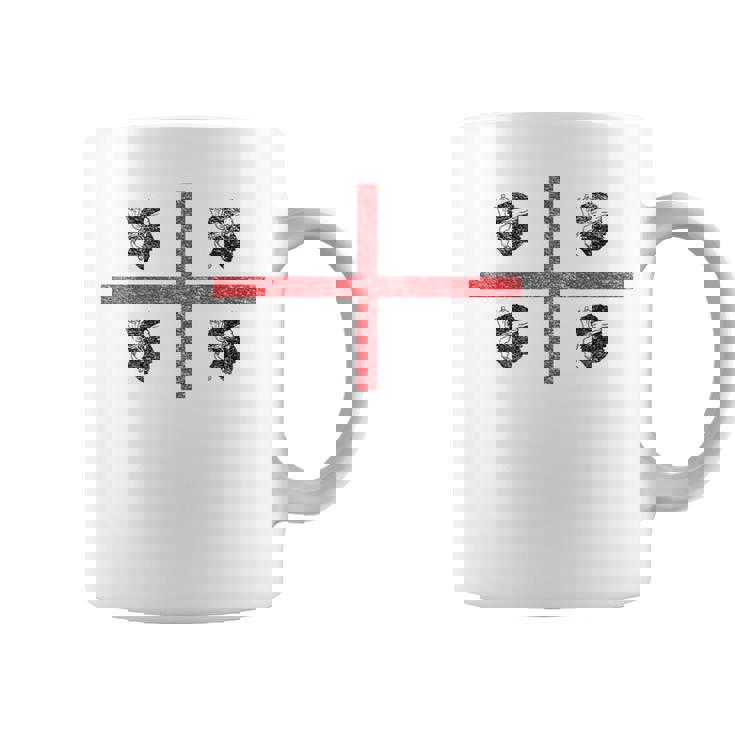 サルデーニャ国旗 イタリア 4 ムーア人 コーヒーマグ