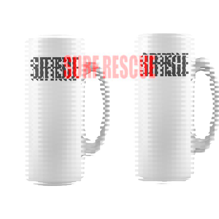 サーフレスキュービーチパトロールショアライフガード コーヒーマグ