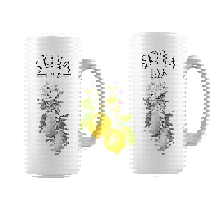 シチリア イタリア土産 イタリア レモン コーヒーマグ