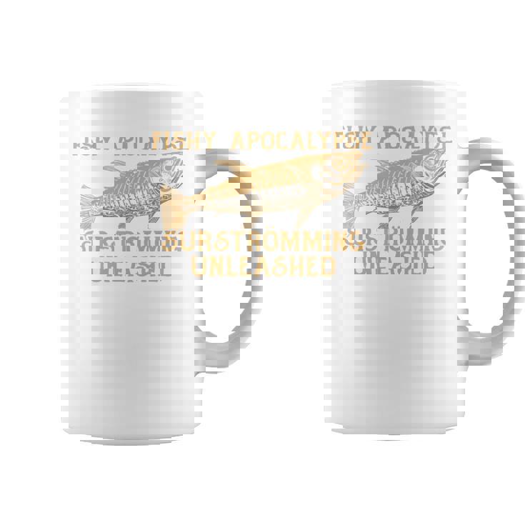 シュールストレミングの臭いゲロ魚チャレンジ 長袖tシャツ コーヒーマグ