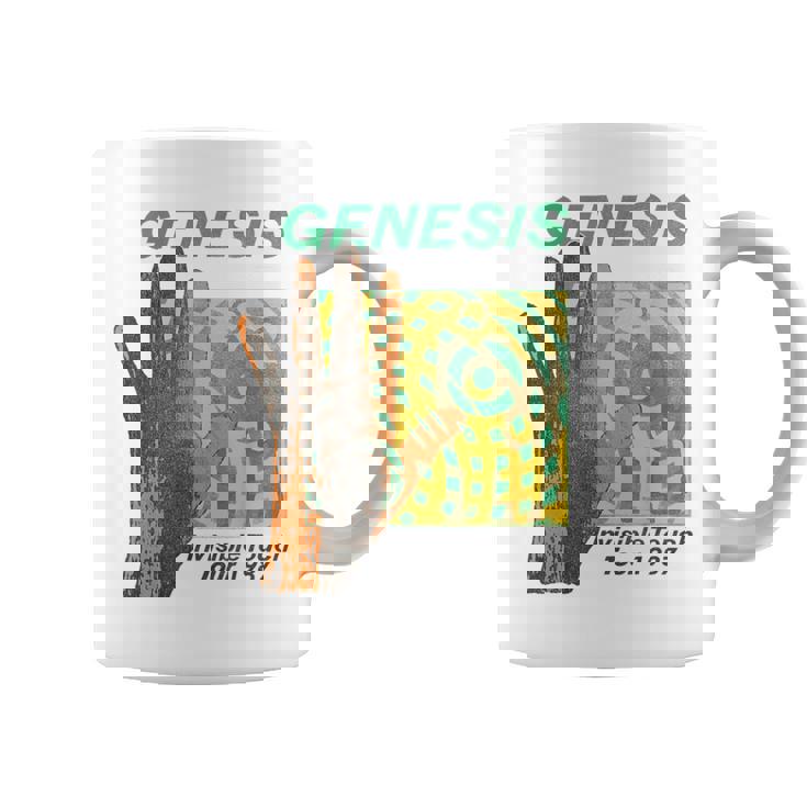 ジェネシスインビジブルタッチツアーロックバンドミュージック コーヒーマグ