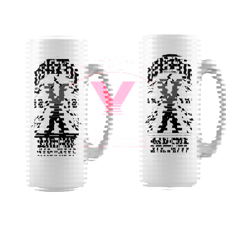 ジェネレーションxはホースウォーターで育ちました 1965 1980 コーヒーマグ