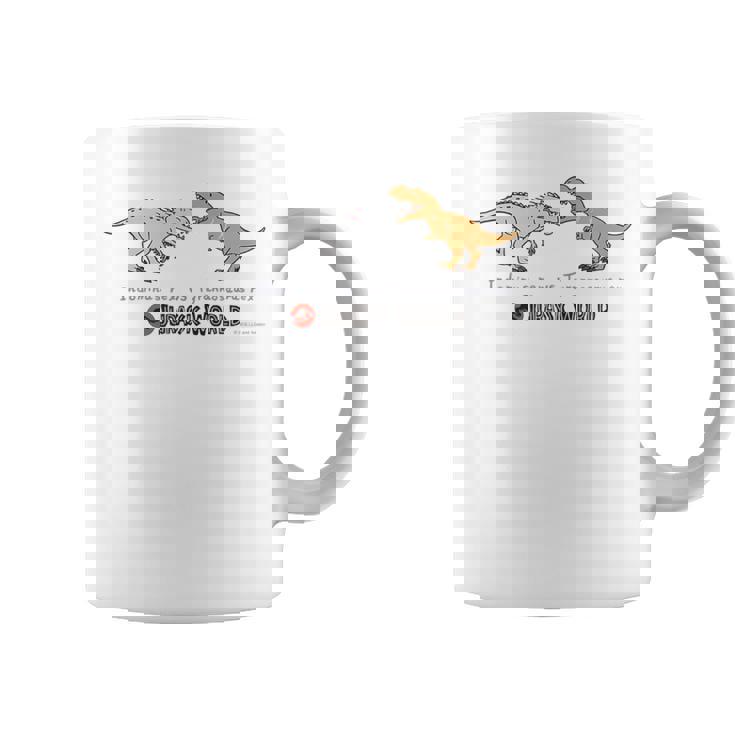ジュラシック・ワールド インドミナスvsティラノサウルス Loose Illust コーヒーマグ
