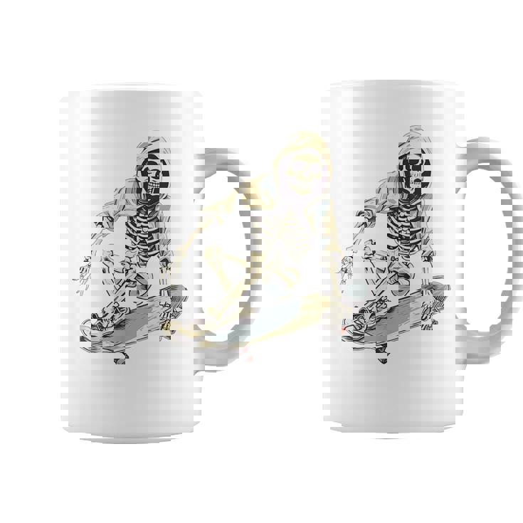 スケートボード スケルトン スケーター スケートボーダー スケートボード コーヒーマグ