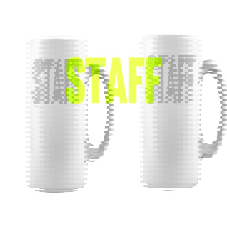 スタッフ イベント 衣装 クルー 音楽祭 Backprint ワーカー コーヒーマグ