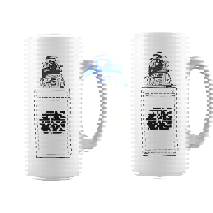 スターウォーズ R2-D2 ロゴポケット コーヒーマグ