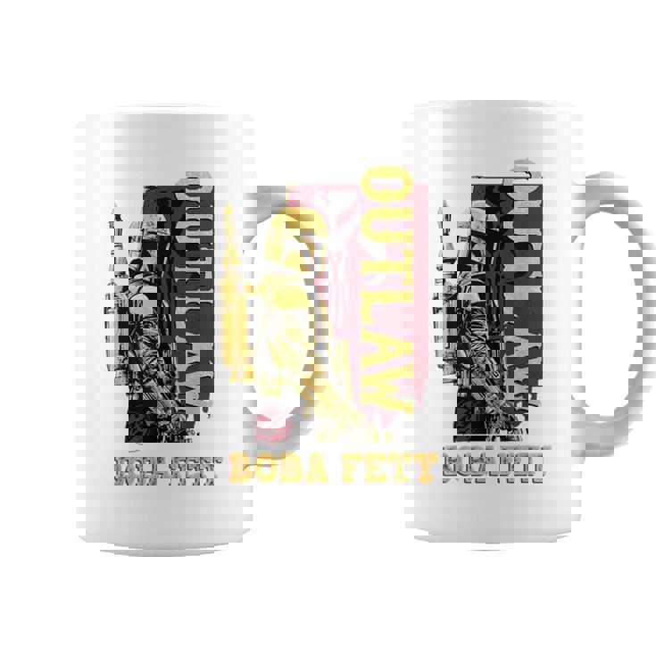 スターウォーズ ボバ・フェットの本 アウトロー 叙事詩 レトロ ポートレート コーヒーマグ