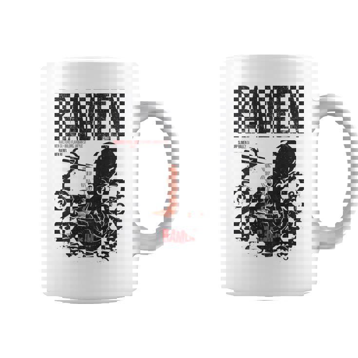 ストリートウェア ラーメン カワイイ オタク マンガ アニメ バックプリント モダン コーヒーマグ