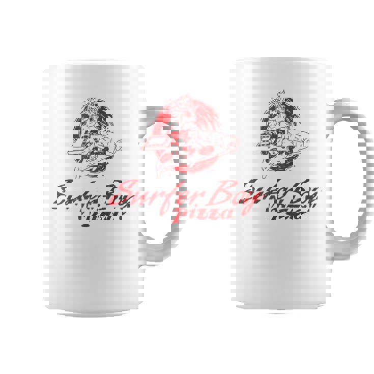 ストレンジャー・シングス サーファーボーイ ピザ 広告 サーフ デリバリー レトロ コーヒーマグ