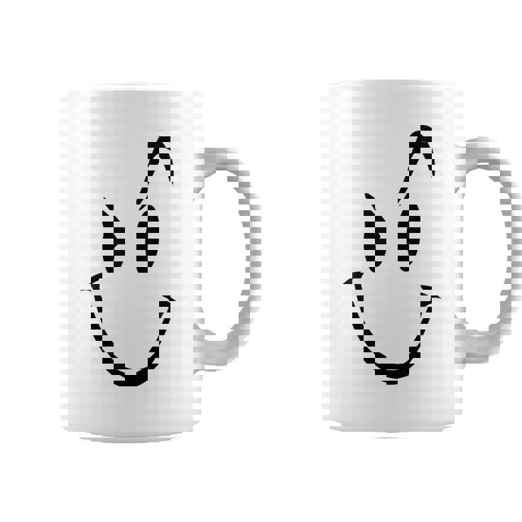 スマイリーシャツ スマイリーフェイス かわいいグラフィック コーヒーマグ