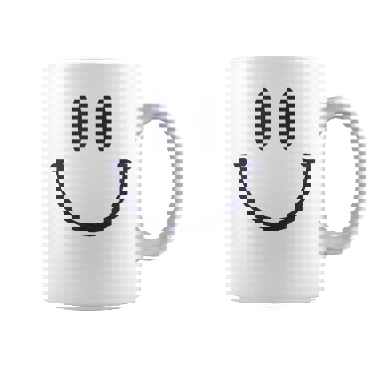 スマイリーフェイス キュート ポジティブ モチベーションアップ ハッピーススマイルフェイス コーヒーマグ