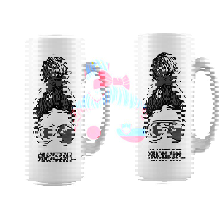 スロベニア 日本国旗 スロベニア 日本の散らかったお団子 コーヒーマグ