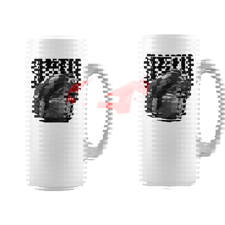 スー、スポーツカー、マッスルカー、レースカーのtシャツ。 コーヒーマグ