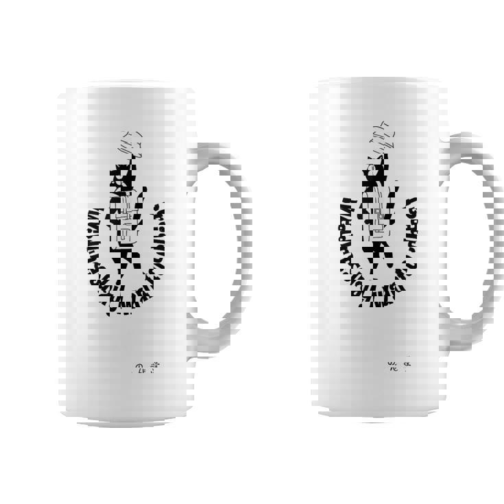 ズル休みしたい水曜日。 コーヒーマグ