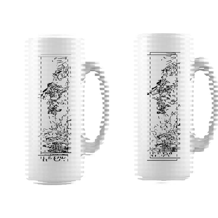 タロット・メジャー・アルカナ ザ・フール 長袖tシャツ コーヒーマグ