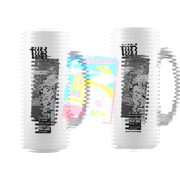 タワーレコード パサデナ レトロ ヴィンテージ 音楽 コーヒーマグ