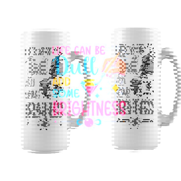 ダイヤモンドペインティングアーティストlife Can Be Dullダイヤモンドペインティング コーヒーマグ