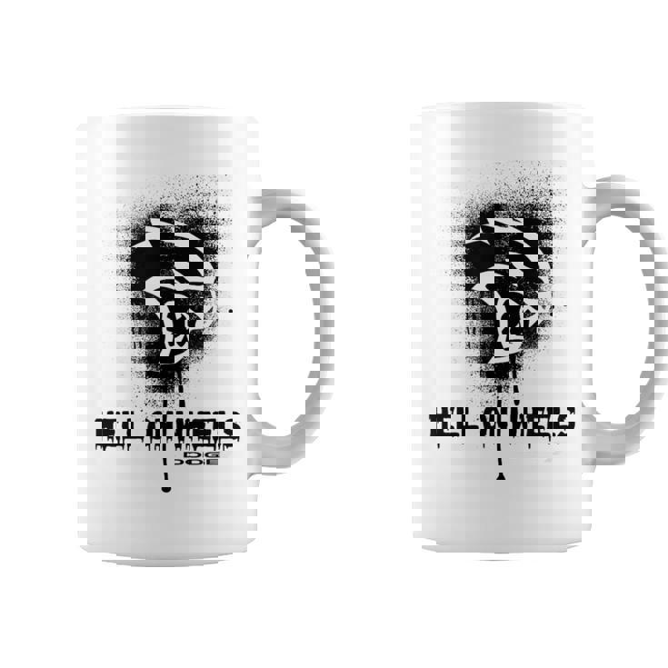 ダッジ・ヘルキャット・ヘル・オン・ホイールズ コーヒーマグ