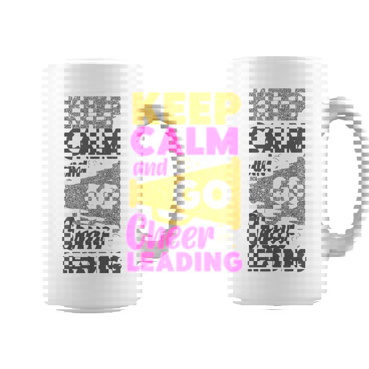 チア チアリーディング Keep Calm And Go チアリーディング コーヒーマグ