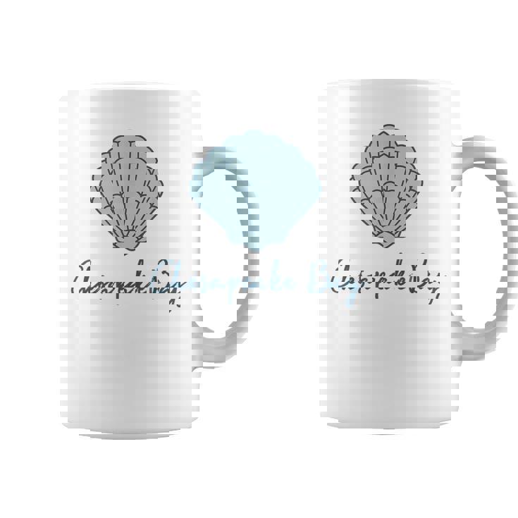 チェサピーク湾 ホタテ貝殻 貝殻 ビーチ 沿岸釣り コーヒーマグ