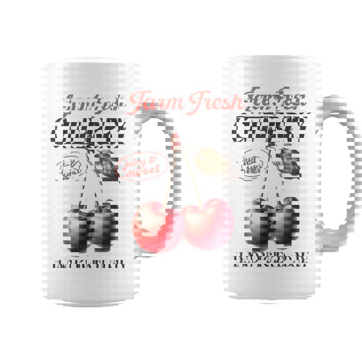 チェリーフルーツ スイートジューシーレッドチェリー 食通ギフト コーヒーマグ