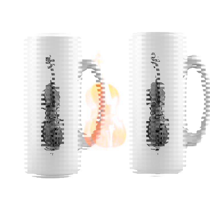 チェロ 楽器 モチーフ アート チェロ コーヒーマグ